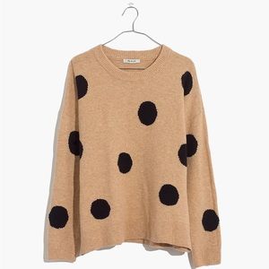 ☕️ Madewell Polka Dot Sweater